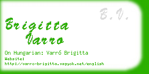 brigitta varro business card